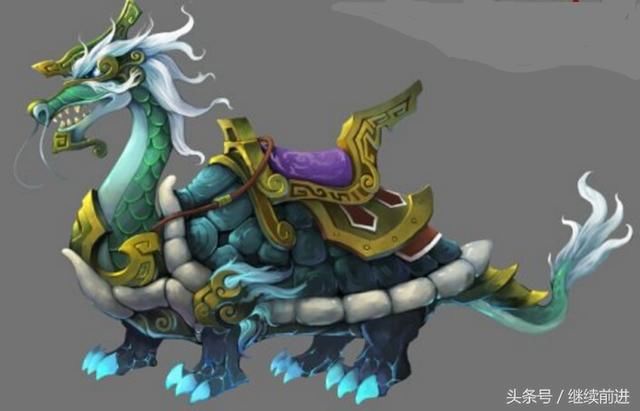中国民间传说的上古六大神兽蛇是一种长了翅膀